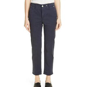 RAG & BONE Buckley Raw Hem Cotton Blend Chinos